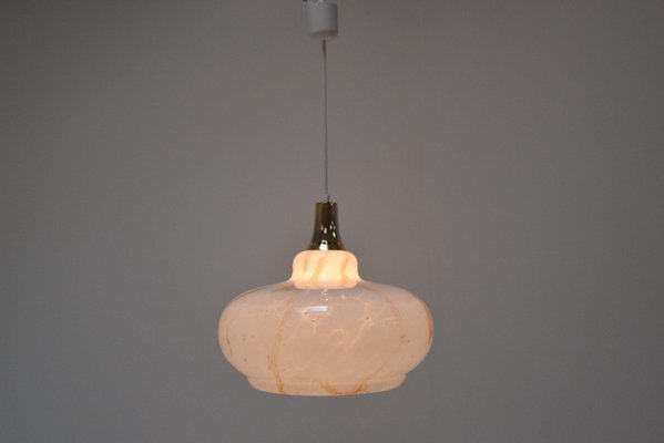 Mid-Century Glass Pendant Lamp, 1960s-TZ-1696503