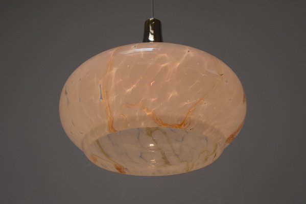 Mid-Century Glass Pendant Lamp, 1960s-TZ-1696503