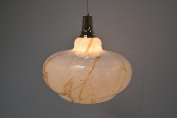 Mid-Century Glass Pendant Lamp, 1960s-TZ-1696503