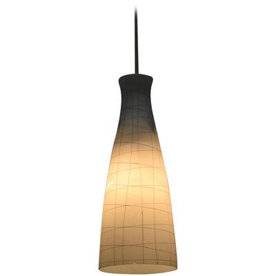 Mid-Century Glass Pendant Lamp, 1960s-TZ-743809