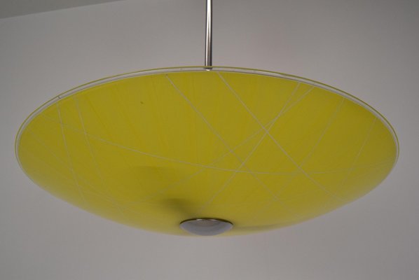 Mid-Century Glass Pendant Lamp, 1960s-TZ-1168422