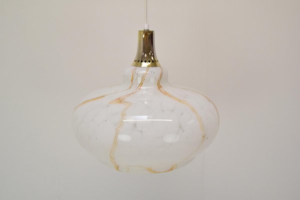 Mid-Century Glass Pendant Lamp, 1960s-TZ-1696503