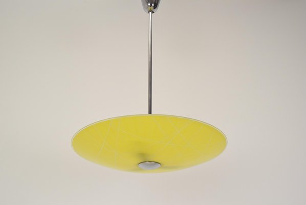 Mid-Century Glass Pendant Lamp, 1960s-TZ-1168422