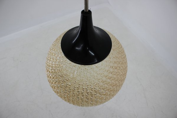 Mid-Century Glass Pendant Lamp, 1960s-TZ-581942