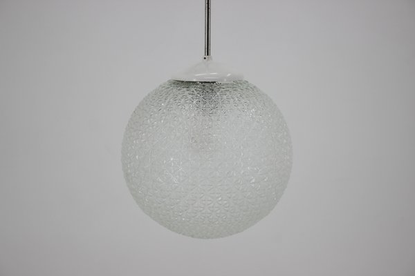 Mid-Century Glass Pendant Lamp, 1960s-TZ-581950