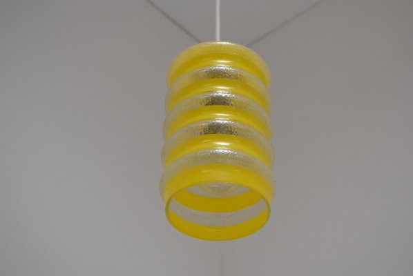 Mid-Century Glass Pendant Lamp, 1960s-TZ-743816