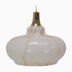 Mid-Century Glass Pendant Lamp, 1960s-TZ-1696503