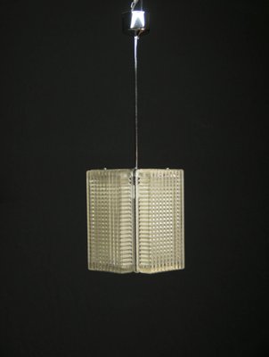 Mid-Century Glass Pendant Lamp, 1970s-TZ-958319