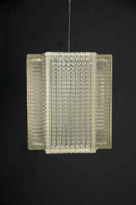 Mid-Century Glass Pendant Lamp, 1970s-TZ-958319