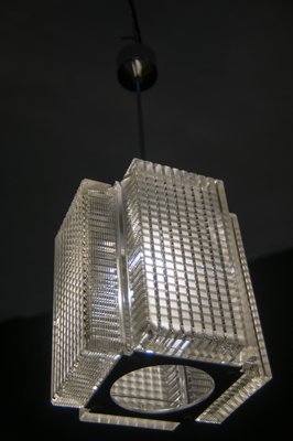 Mid-Century Glass Pendant Lamp, 1970s-TZ-958319