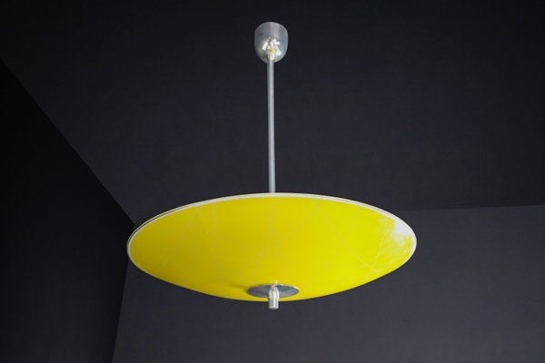 Mid-Century Glass Pendant Lamp Brussels World Expo 1958, 1960s-TRW-1729763