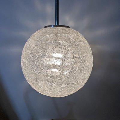 Mid-Century Glass Pendant Lamp fom Doria Leuchten, 1970s-BGP-1769231