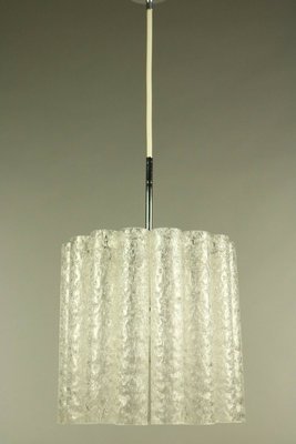 Mid-Century Glass Tube Pendant Lamp from Doria Leuchten, 1960s-FUP-691940