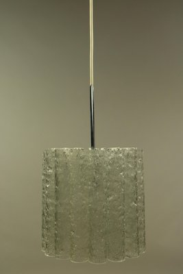 Mid-Century Glass Tube Pendant Lamp from Doria Leuchten, 1960s-FUP-640739