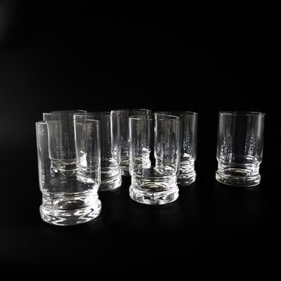 Mid-Century Glasses from Älghult, Sweden, Set of 5-JKV-1795749