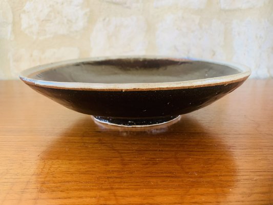 Mid-Century Glazed Bullseye Earthenware Bowl, California, USA, 1960s-OJT-1819434