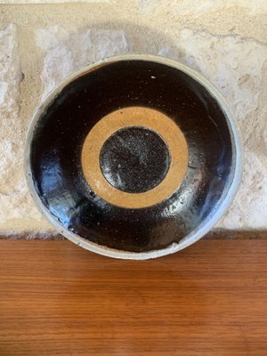 Mid-Century Glazed Bullseye Earthenware Bowl, California, USA, 1960s-OJT-1819434