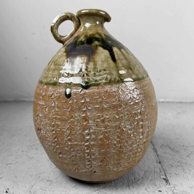 Mid-Century Glazed Ceramic Shigaraki Jug, Japan, 1960s-DWL-1786480