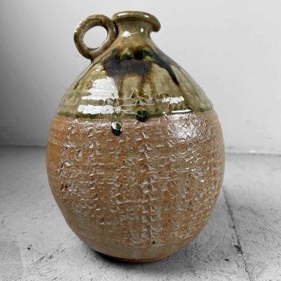 Mid-Century Glazed Ceramic Shigaraki Jug, Japan, 1960s-DWL-1786480