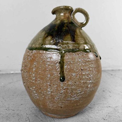 Mid-Century Glazed Ceramic Shigaraki Jug, Japan, 1960s-DWL-1786480