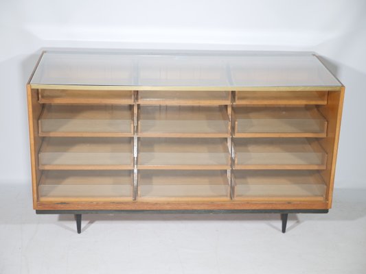 Mid-Century Haberdashery Sales Counter with Display Case by Arthur Spindler, 1960s-LVS-2040602