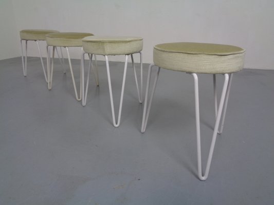 Mid-Century Hairpin Stools, 1960s, Set of 4-RDW-912654