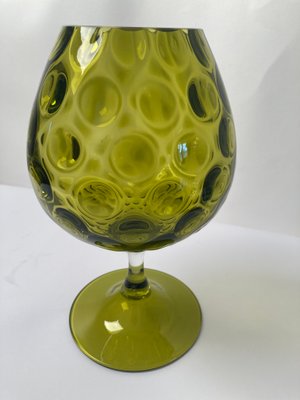 Mid-Century Handcrafted Murano Glass Vase in the Style of Ercole Barovier-TKI-950927