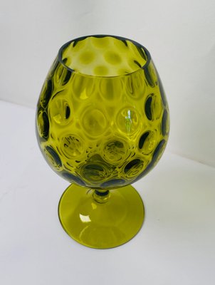 Mid-Century Handcrafted Murano Glass Vase in the Style of Ercole Barovier-TKI-950927