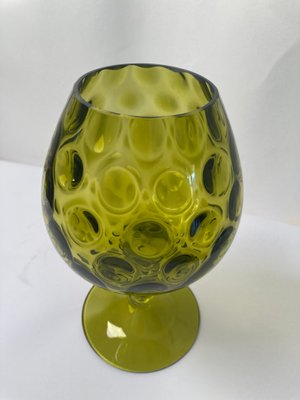 Mid-Century Handcrafted Murano Glass Vase in the Style of Ercole Barovier-TKI-950927