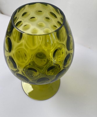 Mid-Century Handcrafted Murano Glass Vase in the Style of Ercole Barovier-TKI-950927