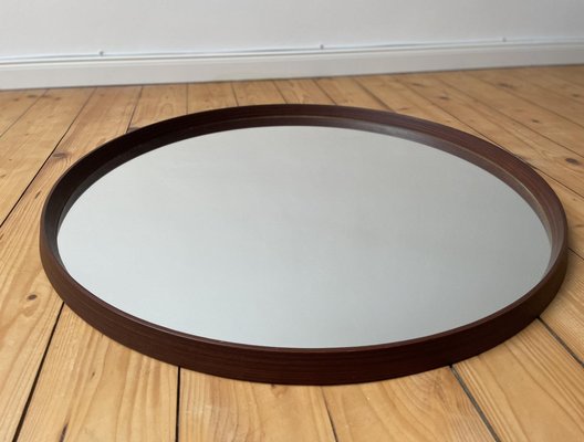 Mid-Century Handmade Teak Mirror-WSA-1123420