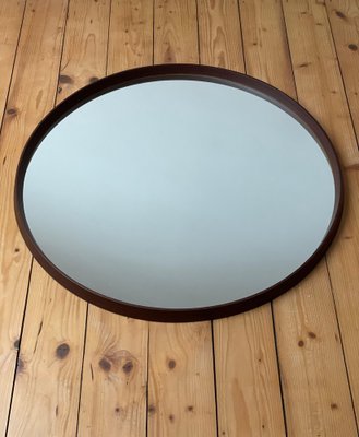 Mid-Century Handmade Teak Mirror-WSA-1123420