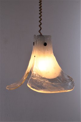 Mid-Century Hanging Lamp in Glass by J. T. Kalmar, 1960-EZZ-1351928