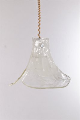 Mid-Century Hanging Lamp in Glass by J. T. Kalmar, 1960-EZZ-1351928