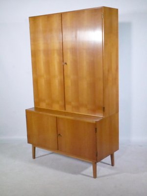 Mid-Century High Cupboard in Cherrywood, 1970s-LVS-1803217