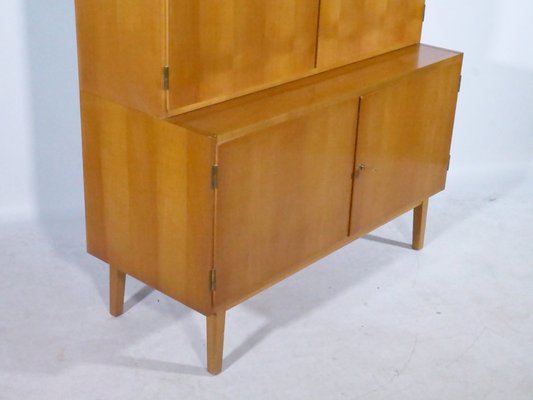 Mid-Century High Cupboard in Cherrywood, 1970s-LVS-1803217