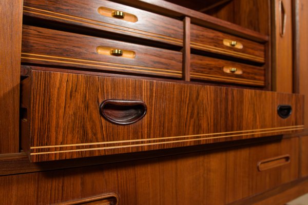 Mid-Century High Sideboard in Teak, 1960s-NIT-2034473