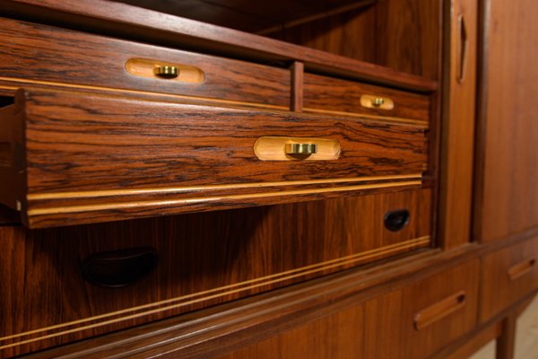 Mid-Century High Sideboard in Teak, 1960s-NIT-2034473