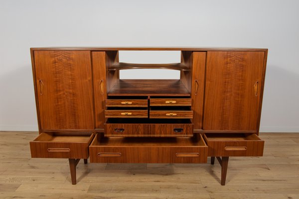 Mid-Century High Sideboard in Teak, 1960s-NIT-2034473