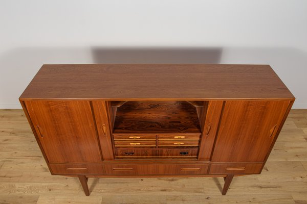 Mid-Century High Sideboard in Teak, 1960s-NIT-2034473