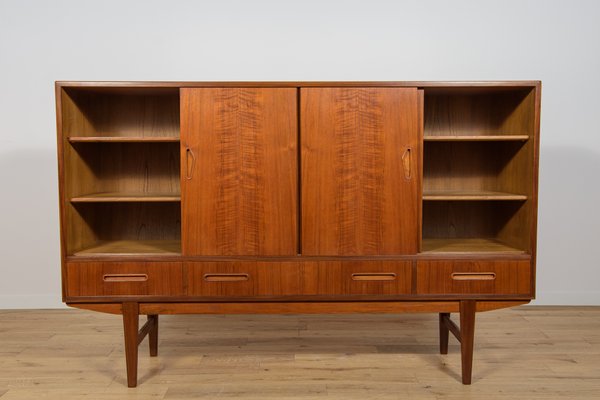 Mid-Century High Sideboard in Teak, 1960s-NIT-2034473