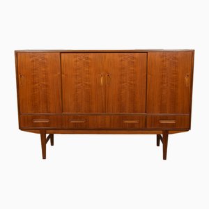 Mid-Century High Sideboard in Teak, 1960s-NIT-2034473