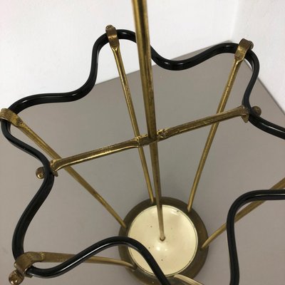 Mid-Century Hollywood Regency Brass Umbrella Stand, France, 1950s-QZ-1153789