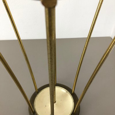 Mid-Century Hollywood Regency Brass Umbrella Stand, France, 1950s-QZ-1153789