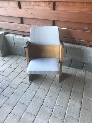 Mid-Century Hungarian 1-Seater Cinema Bench from Szék és Faárúgyár,, 1950s-OXJ-692165