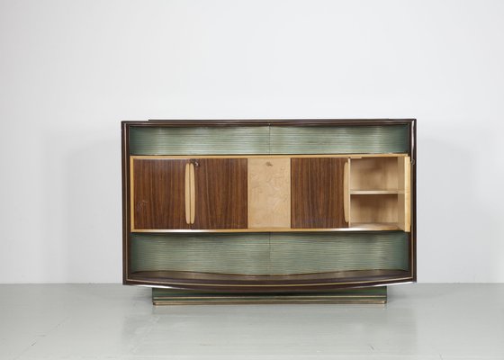 Mid-Century Illuminated Bar Cabinet by Vittorio Dassi, 1950s-AA-1703233