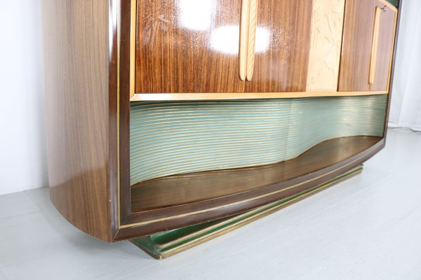 Mid-Century Illuminated Bar Cabinet by Vittorio Dassi, 1950s-AA-1703233