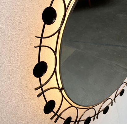 Mid-Century Illuminated Mirror, 1960s-UAH-1436396