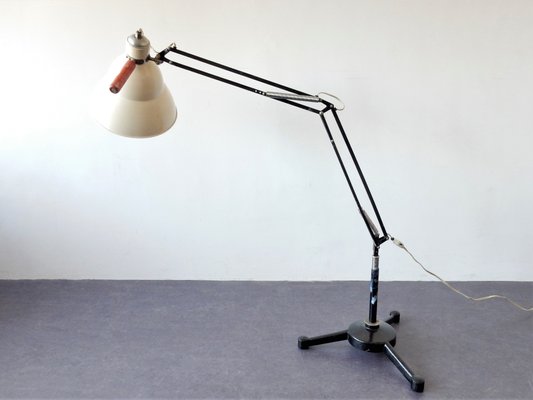 Mid-Century Industrial Adjustable Floor Lamp, 1960s-NV-630369