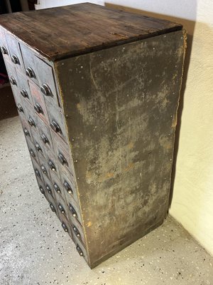 Mid-Century Industrial Brutalist Chest of Drawers-IJL-1788032